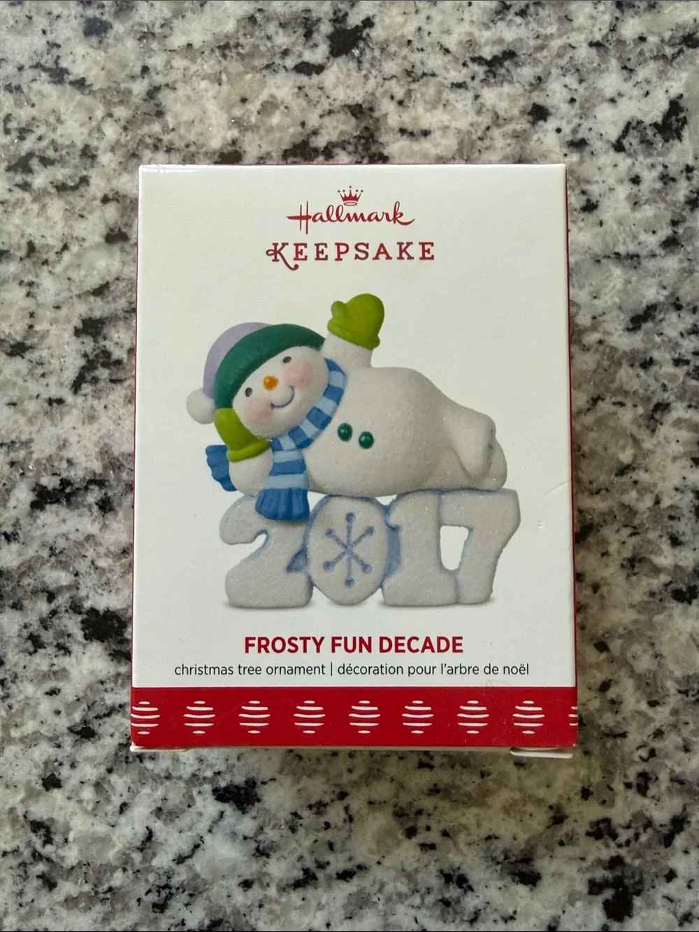 2017 Hallmark Frosty Fun Decade Series Ornament